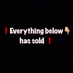 ❌SOLD⚠️